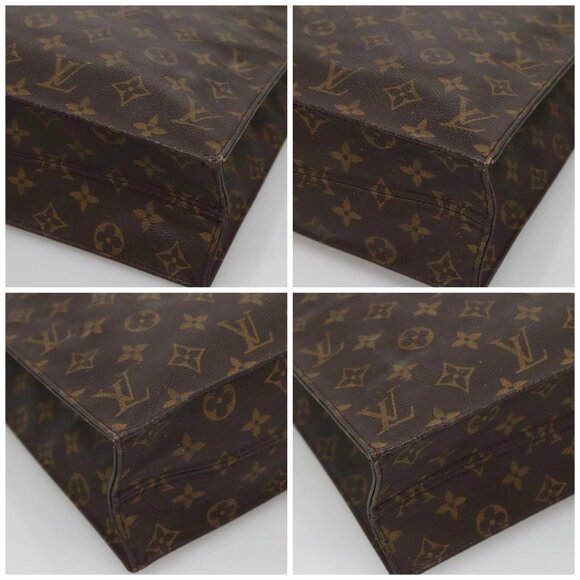 LOUIS VUITTON Monogram Sac Plat Hand Bag - Picture 16 of 16